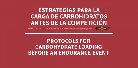 ESTRATEGIAS PARA LA CARGA DE CARBOHIDRATOS ANTES DE LA COMPETICION