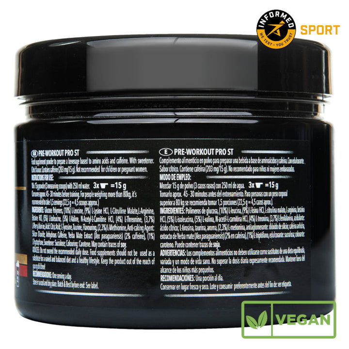 Pre Workout PRO ST - imagen de producto 2