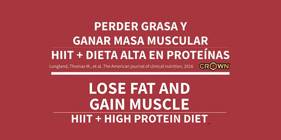 FETT VERLIEREN UND MUSKELN AUFBAUEN | HIIT + PROTEINREICHE ERNÄHRUNG