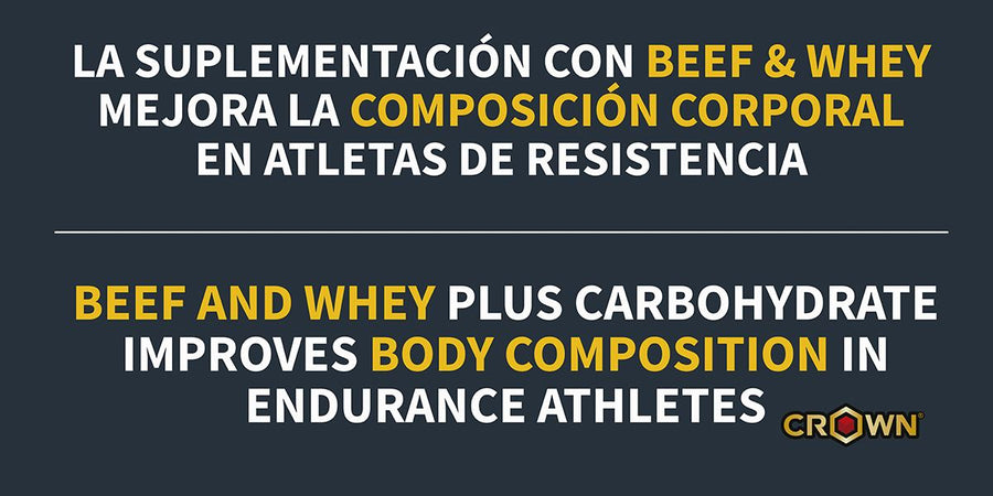 BEEF & WHEY ERGÄNZUNG VERBESSERT DIE KÖRPERZUSAMMENSETZUNG BEI AUSDAUERSPORTLERN