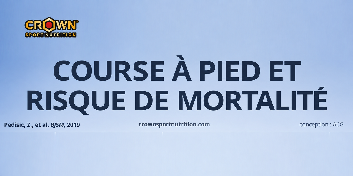Course à pied et risque de mortalité : une association étudiée