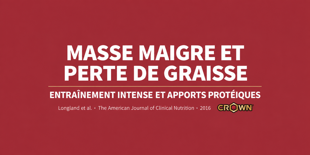 Masse maigre et perte de graisse : entraînement intense et protéines