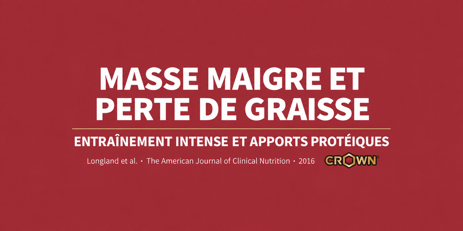 Masse maigre et perte de graisse : entraînement intense et protéines
