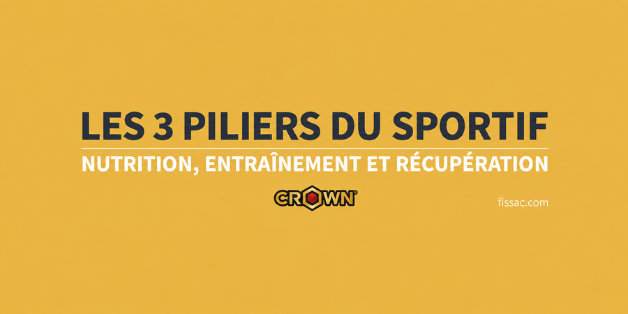 Les 3 piliers du sportif : nutrition, entraînement et récupération