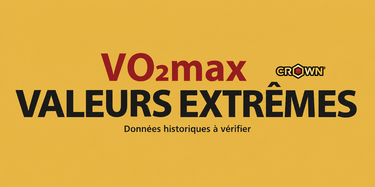 VO₂max : comprendre les valeurs extrêmes