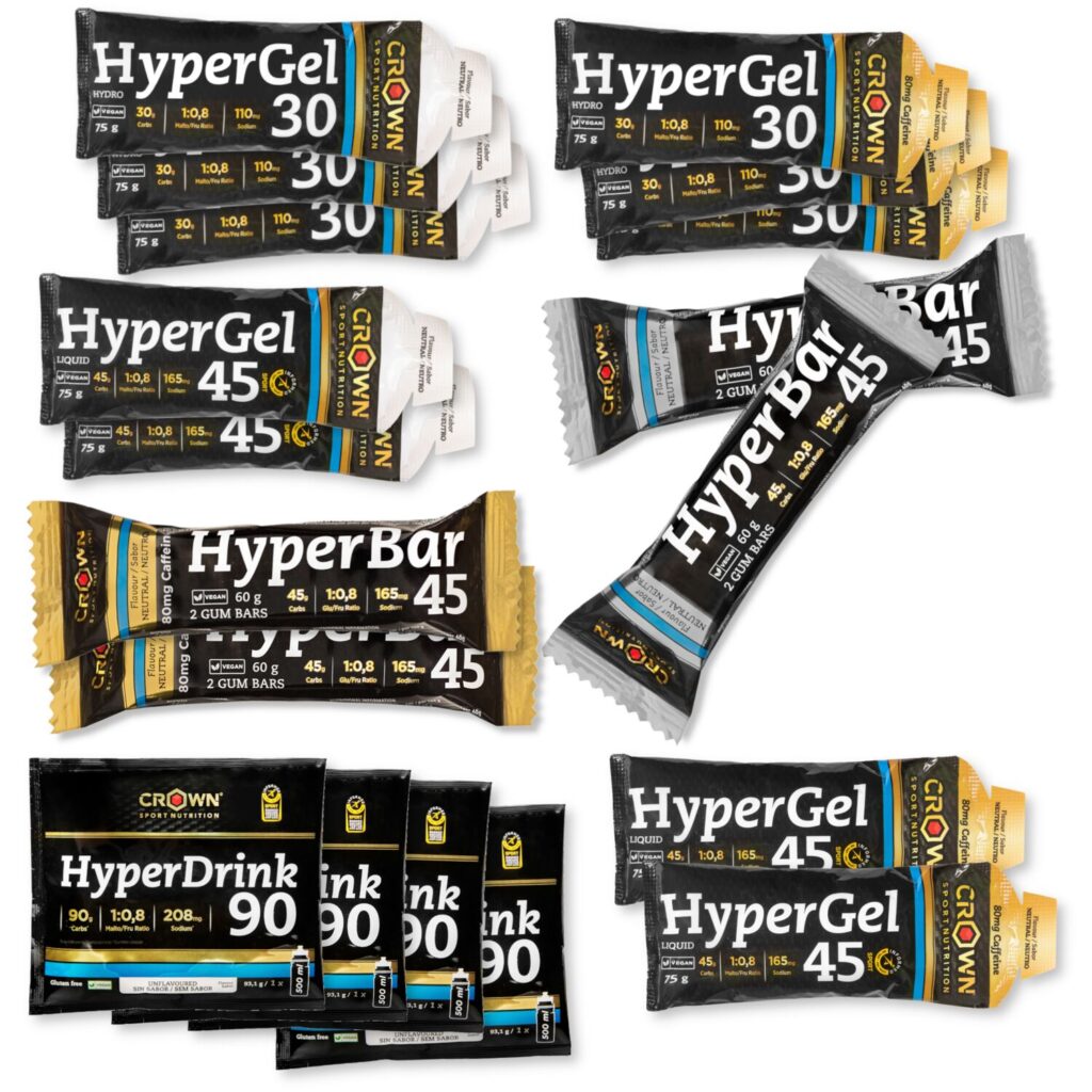 PACK Hyper Energy 900 Crown Sport Nutrition, suplementación deportiva